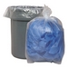 Low Density Can Liners, 38x58, 1 mil, 55-60 Gallon, Clear Trash Bags, 100/ct